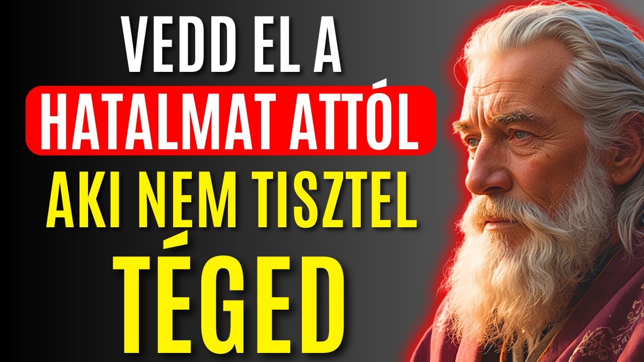 5 HOZZÁÁLLÁS, AMI LESZERELI AZT, AKI NEM TISZTEL TÉGED  | SZTOIKUS FILOZÓFIA