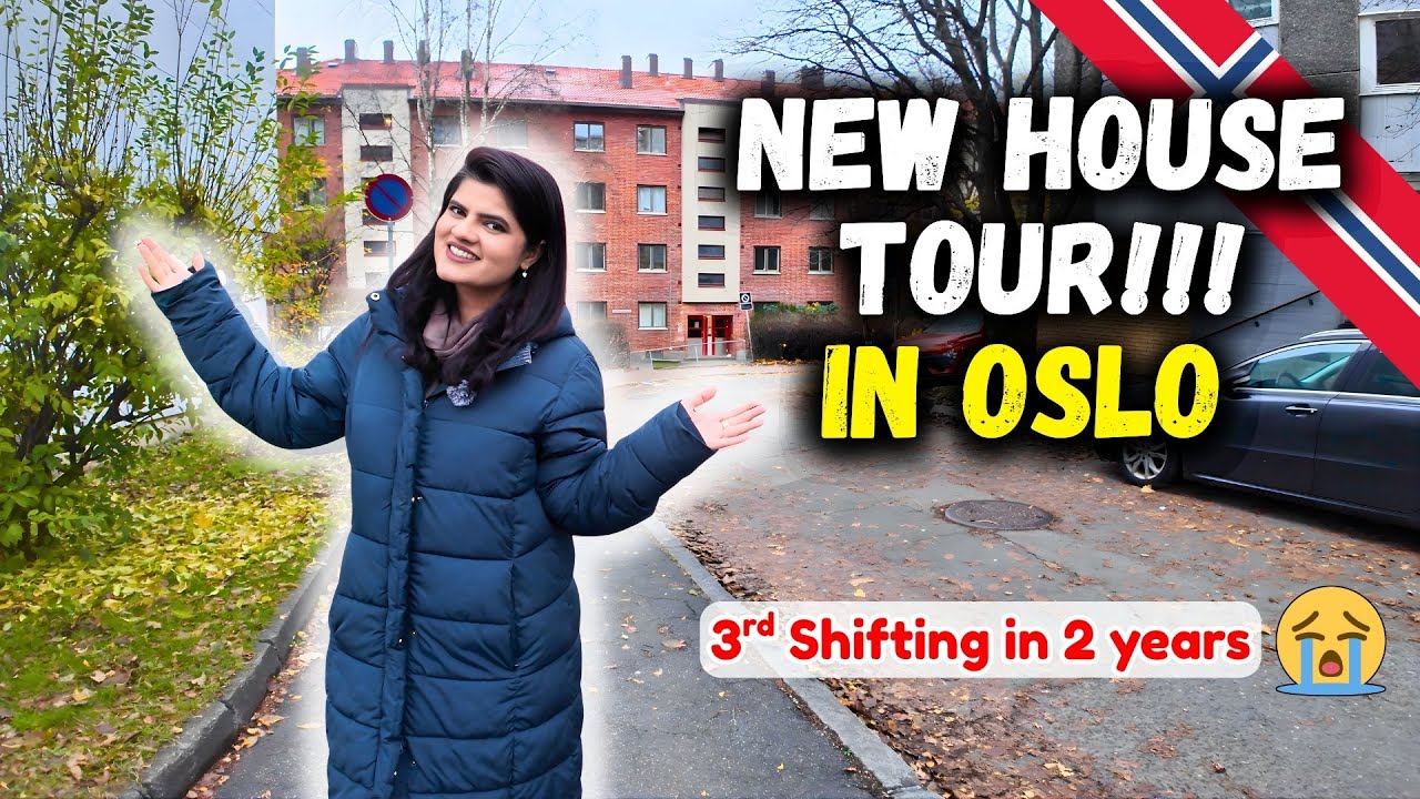 MY NEW HOME TOUR VLOG| Life in Norway