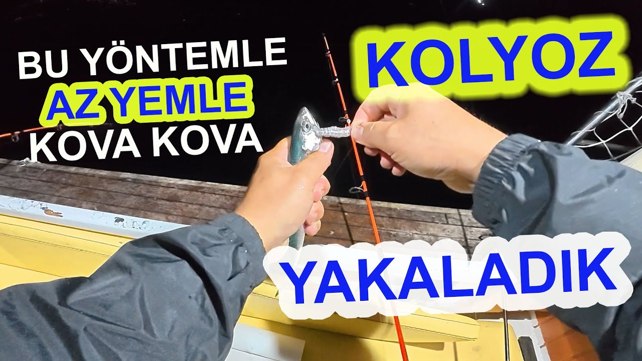 MARMARADA TEKNEDE BU TEKNİKLE KOVA KOVA KOLYOZ YAKALADIK