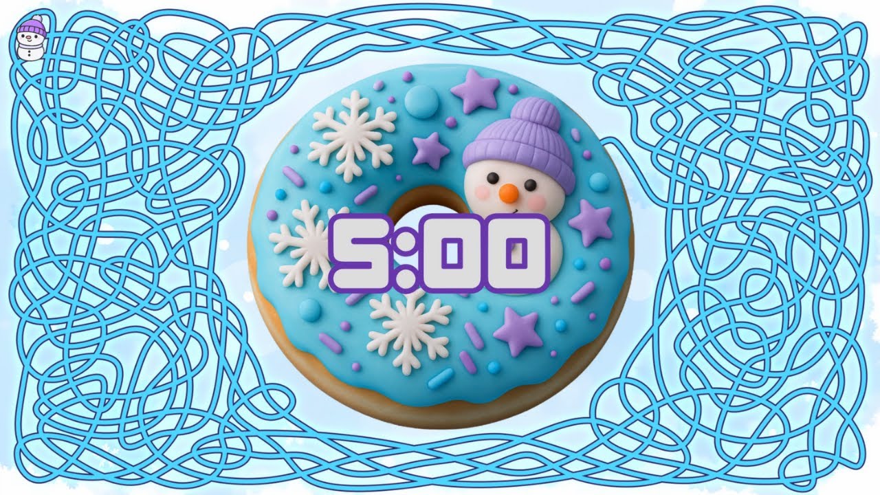 5 Minute Timer Bomb WINTER DONUT
