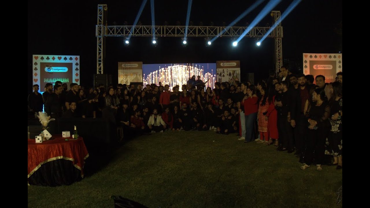 Credgenics Casino Night Theme Party | Corporate Event | #corporateevents #artistmanagement #delhincr