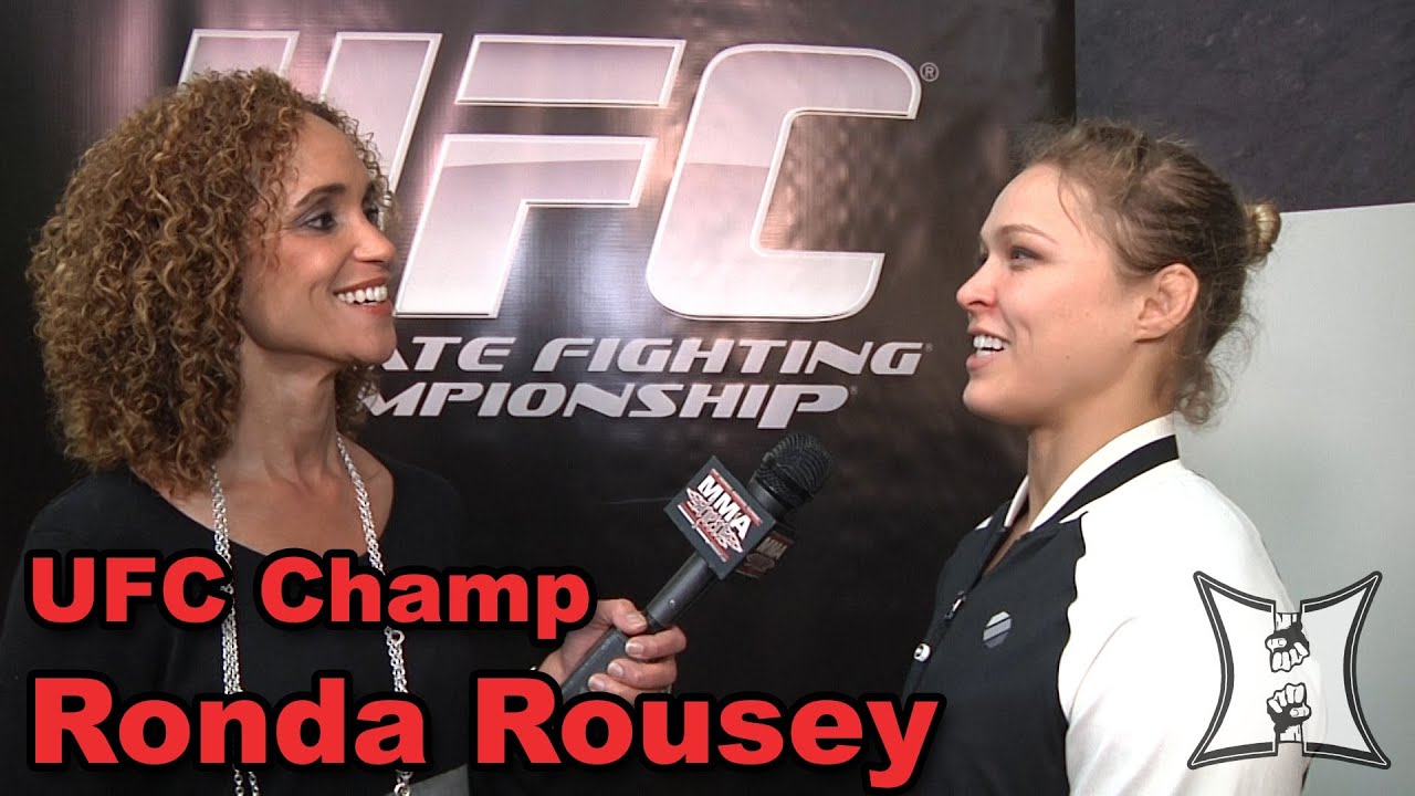 UFC 157's Ronda Rousey on Pre-Fight Smack Talk, Beating Liz Carmouche + Her New Tattoo