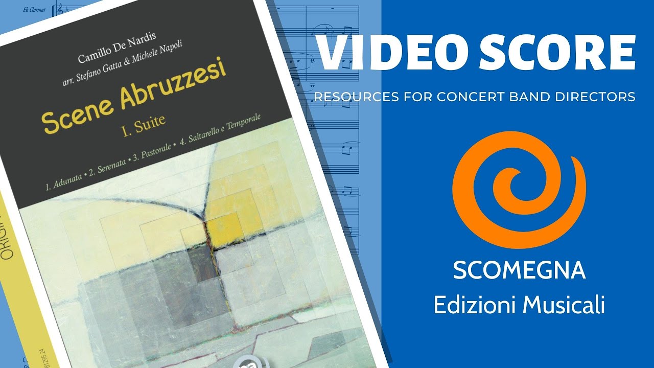SCENE ABRUZZESI - 1a Suite - Camillo De Nardis, arr. Stefano Gatta & Michele Napoli