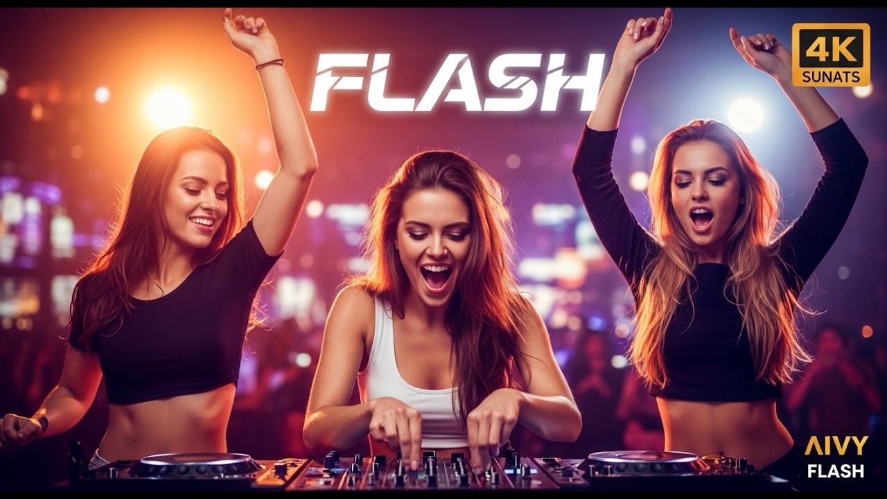 Night Drive CAR MUSIC Bass Boosted 🚗 EDM Techno Club Mix 2026 – AIVY FLASH Vol.1