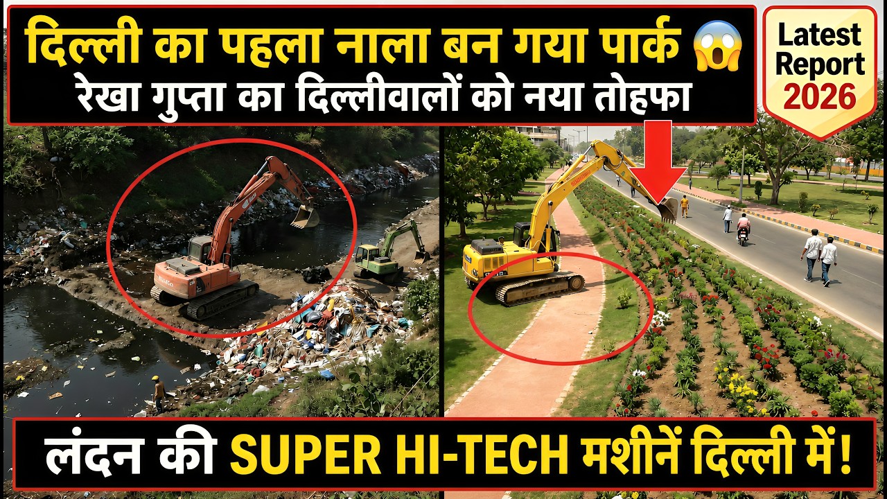 Mission Yamuna 2026: Govt Orders Cleanup of Janakpuri&ndash;Uttam Nagar Drain Before Monsoon ✅