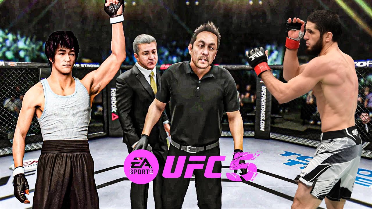 Bruce Lee vs Islam Makhachev - EA Sports UFC 5 - Dragon Fight 🔥🐲