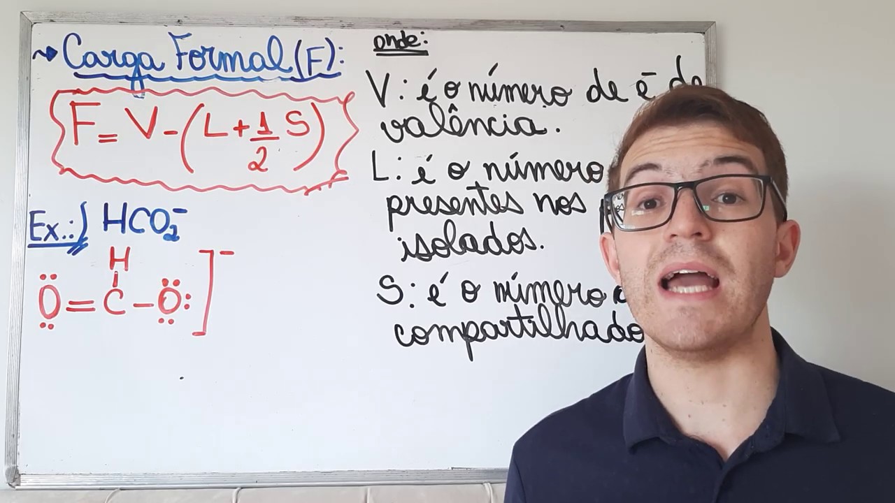Química Inorgânica - Carga Formal em estruturas de Lewis - Vídeo 1/3 - Prof. Gabriel Victor