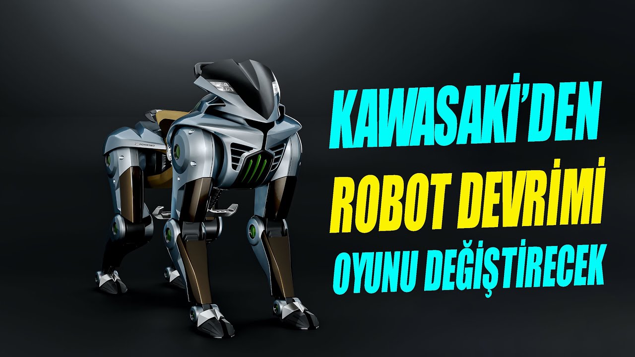 Robot ara&ccedil; devrimi ROBOT AT - New Kawasaki CORLEO - Savunma Sanayi - Robot K&ouml;pek - Robot Horse Dog