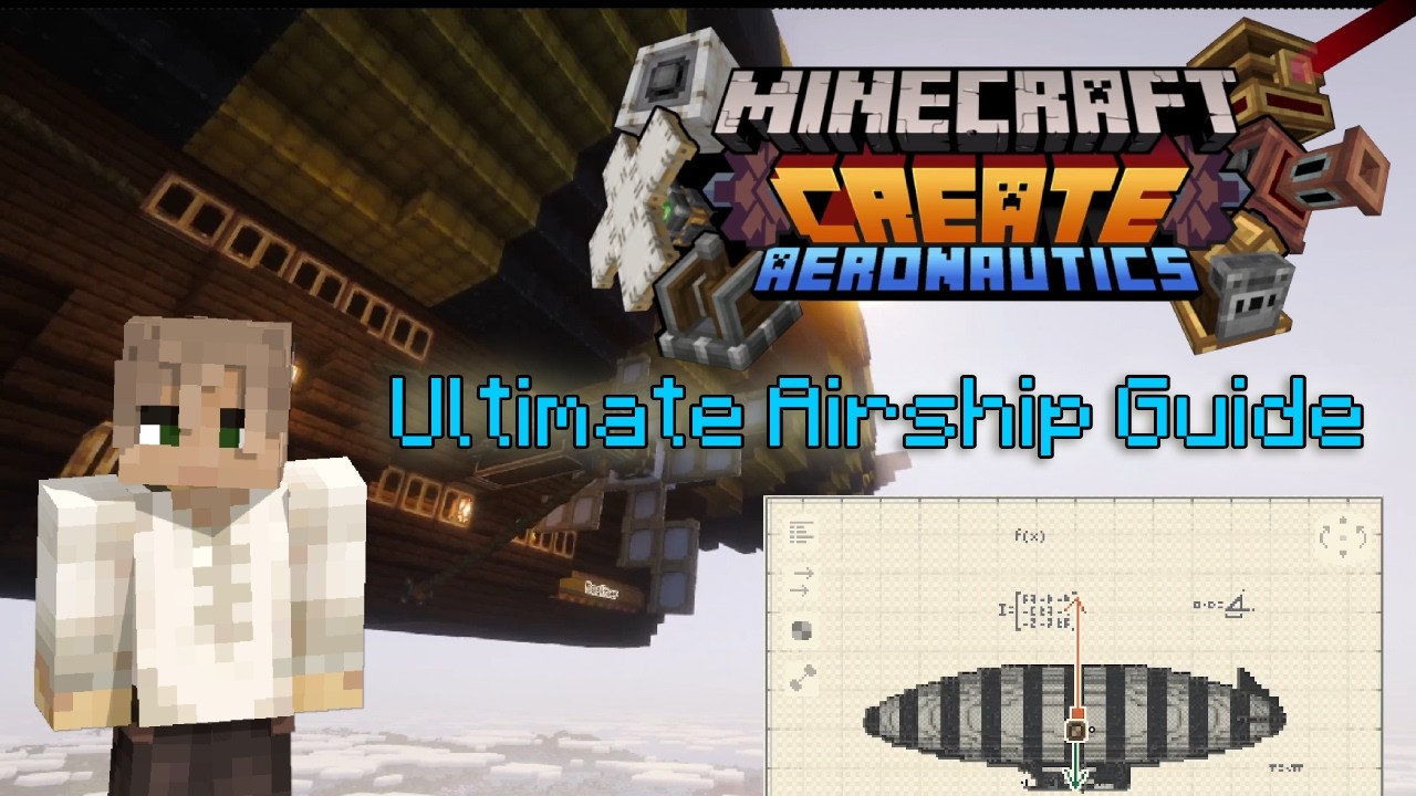 How to Build Airships in Create: Aeronautics