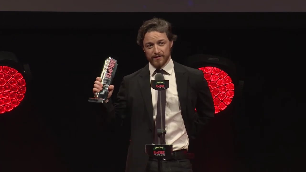 James McAvoy X-Men Empire Awards 2015 Best Sci-Fi/Fantasy Acceptance Speech