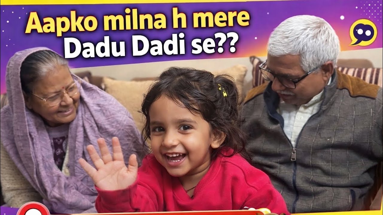 Aaj Mishee ne milwaya Dadu–Dadi se 🥹 | Emotional Family Vlog