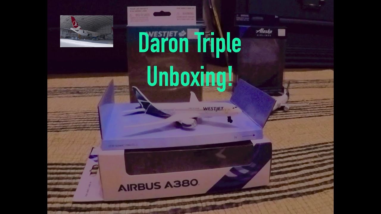 Daron Triple Unboxing!