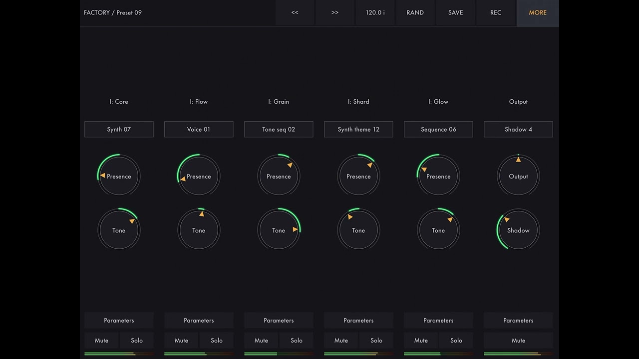 ExoSphere - Endless evolving ambient drift (iOS/Mac). Preview.