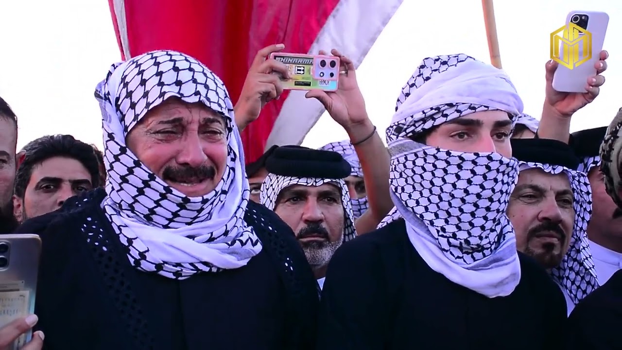 شوف وشاهد سدو  منفذ الشلامجه بثناء تشيع جثمان ابو عون داود حسج أحد وجهاء قبيلة البزون ( هوسات)