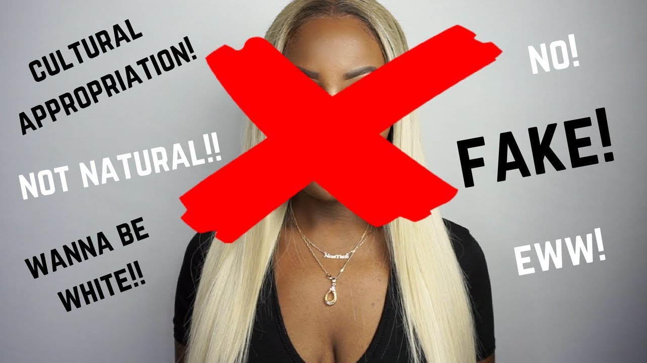 BLACK WOMEN STOP WEARING BLONDE HAIR! | HerHairCompany