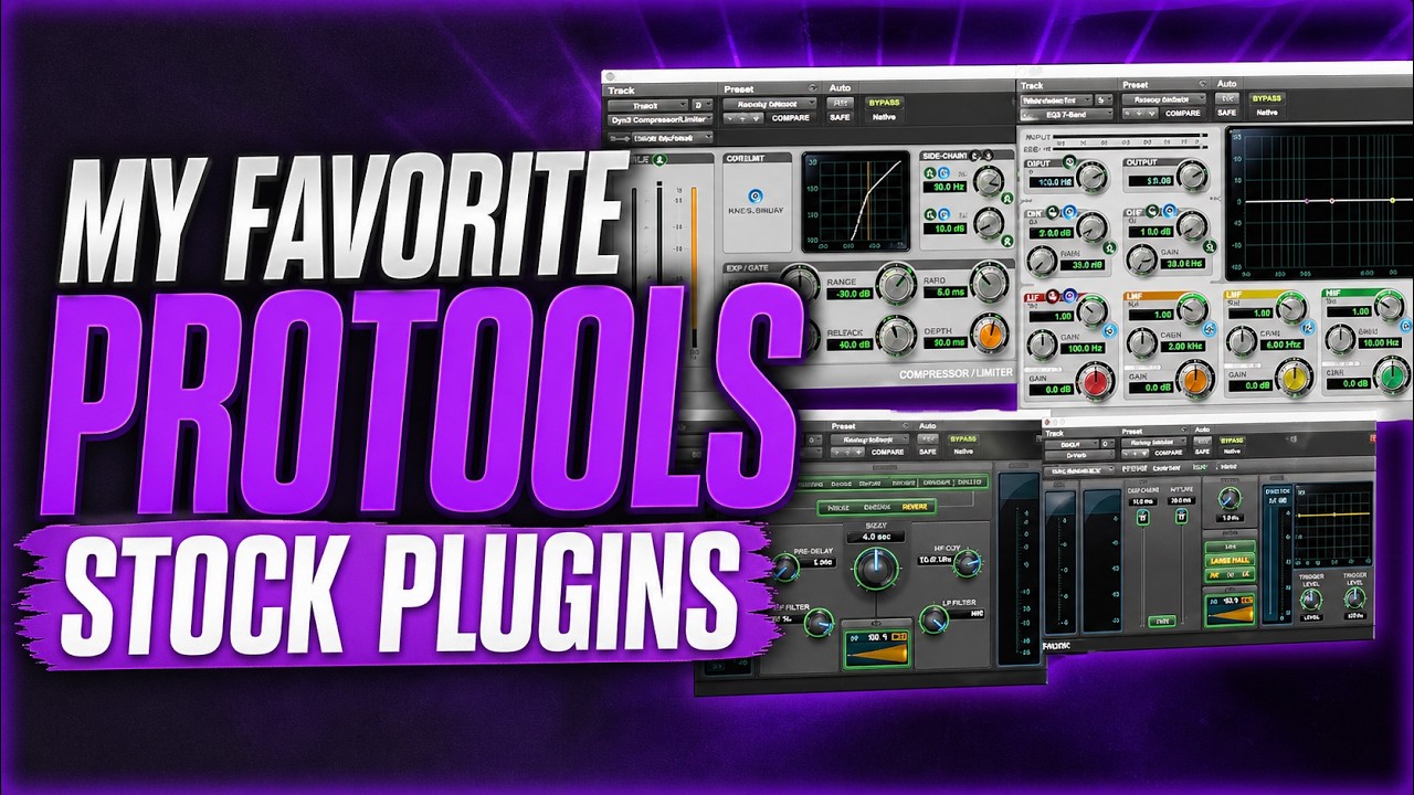 5 стандартных плагинов, необходимых каждому пользователю Pro Tools