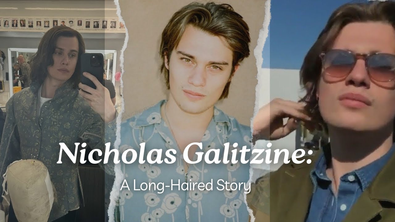 Nicholas Galitzine: A Long-Haired Story 🥰🥰