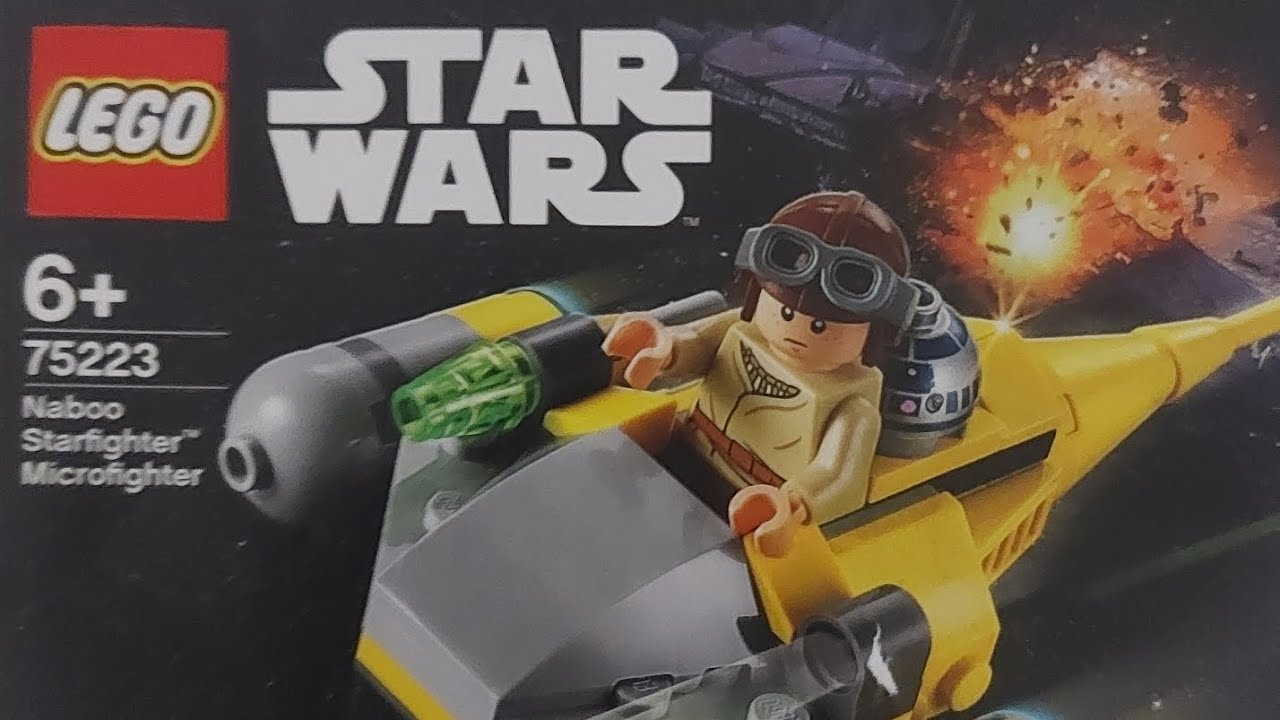 Young Anakin & Naboo Starfighter Microfighter