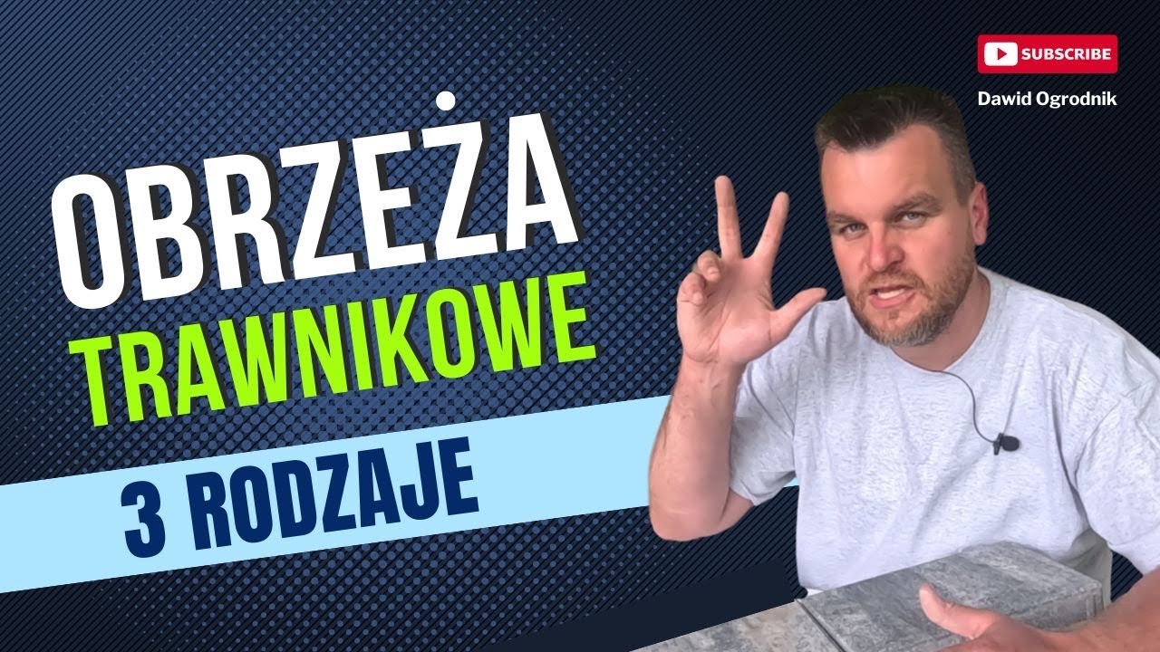 Obrzeża trawnikowe - jakie wybrać?