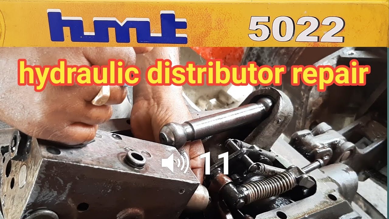HMT hydraulic distributor repair