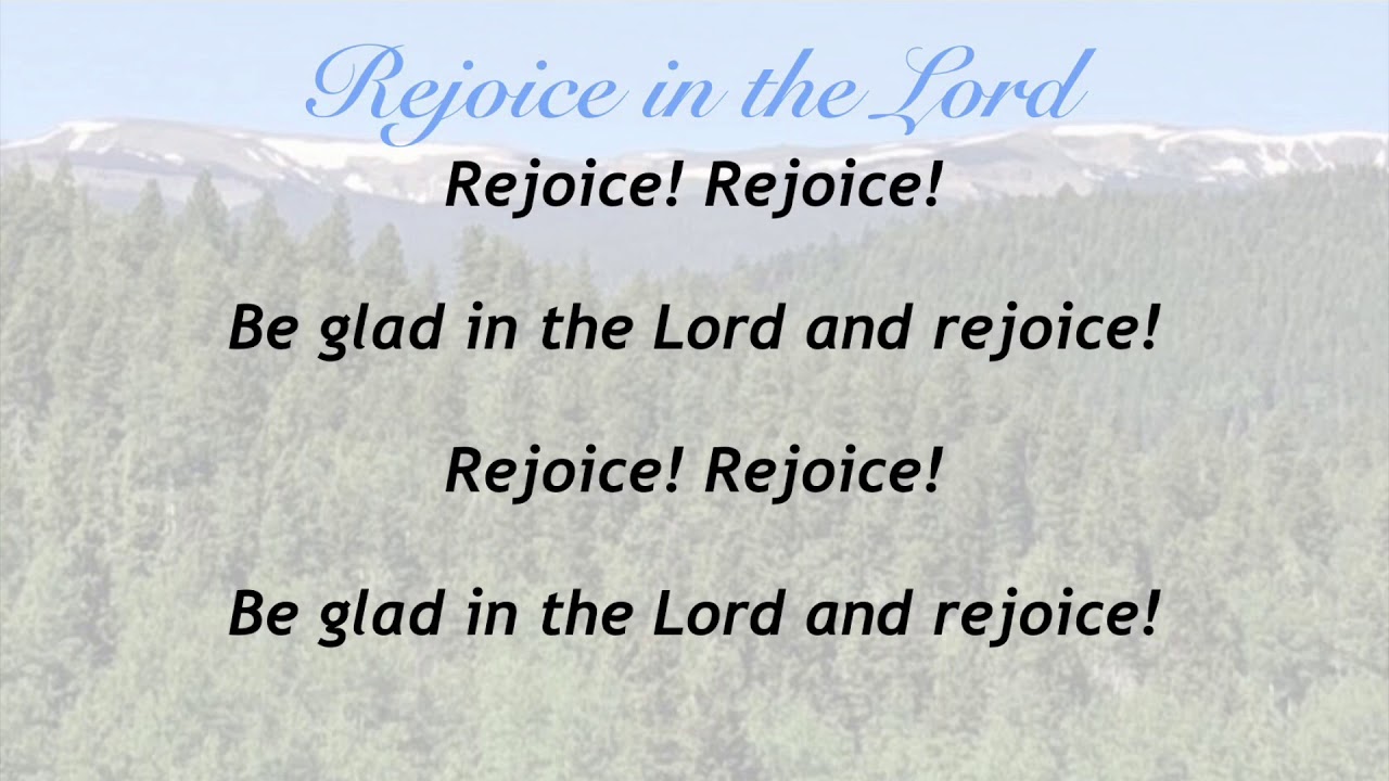 Rejoice in the Lord (Sacred Songs & Solos #207)