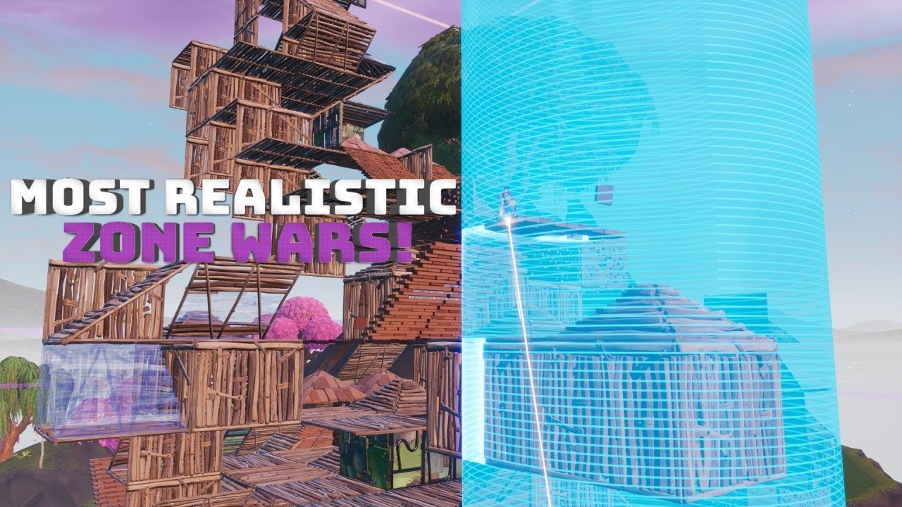 *NEW* Real MOVING Zone Wars! - (Shifting & Shrinking Zones!)