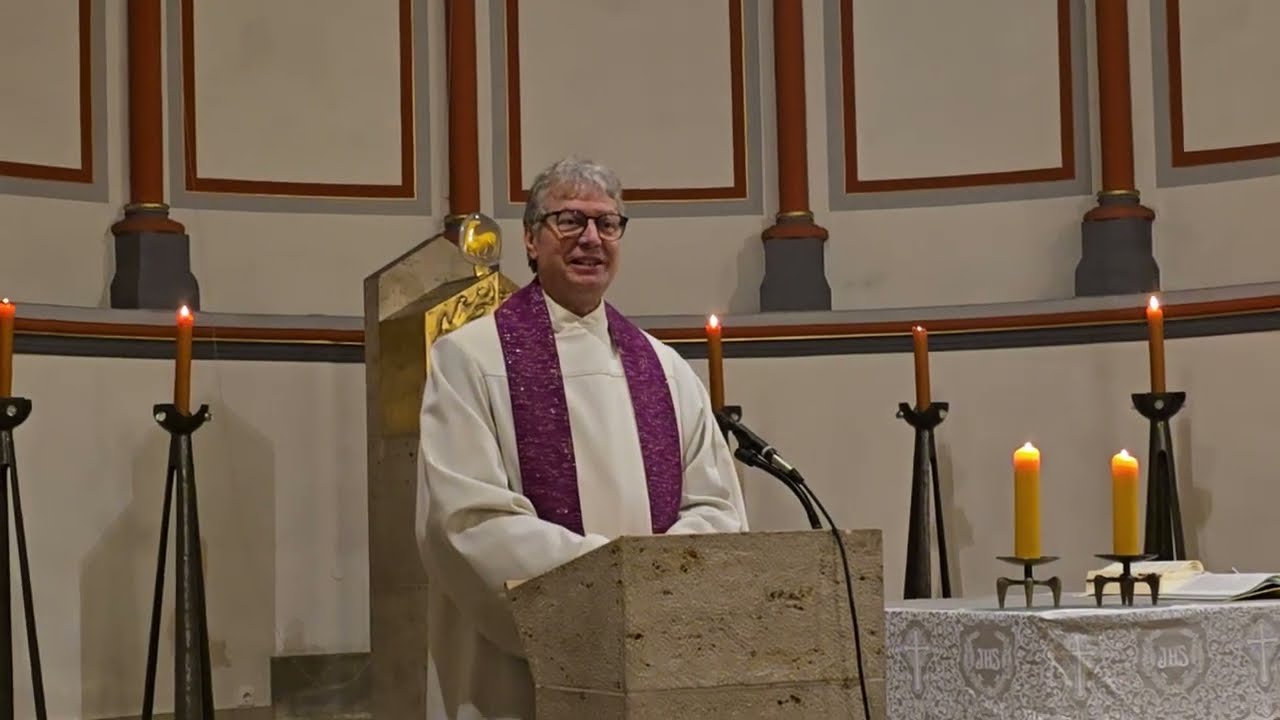 Ökumenische Fastenpredigt aus St. Josef Obernkirchen zu den 7 Worten Jesu am Kreuz