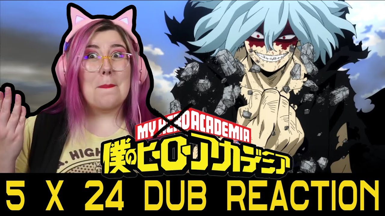 NEW NAME, SAME VILLIANS  - My Hero Academia 5 x 24 ( DUB ) Reaction - Zamber Reacts