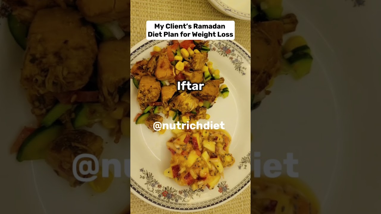 Client Diet Plan in Ramadan