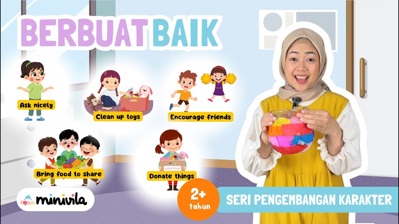 BERBUAT BAIK | Mengenalkan dan Melatih Anak untuk Berbuat Baik kepada Teman