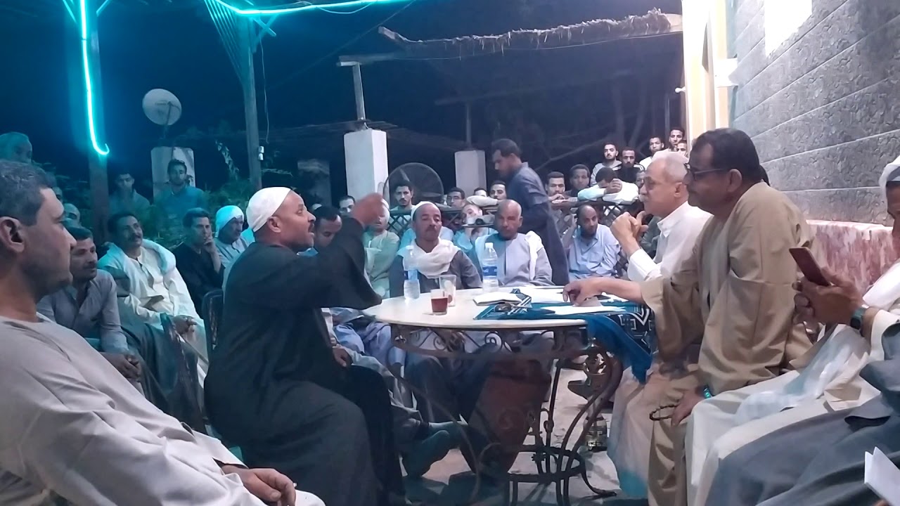 قعدة عرفية بين عائلة الخولي وعائلة ابوعقرب طرف وبين عائلة الشيخ مبروك بقرية أشمنت 4
