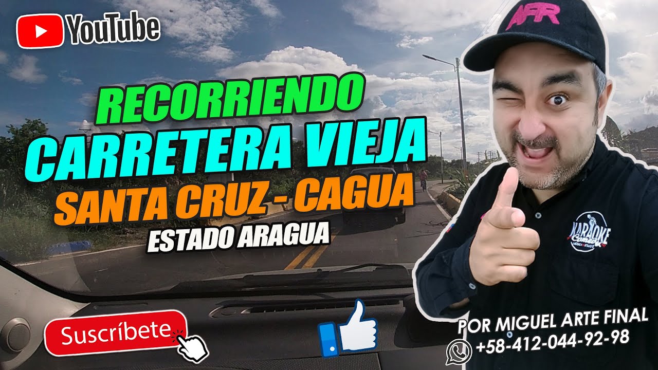 ¿Hay Futuro? Así Es La Carretera Vieja CAGUA SANTA CRUZ De Aragua