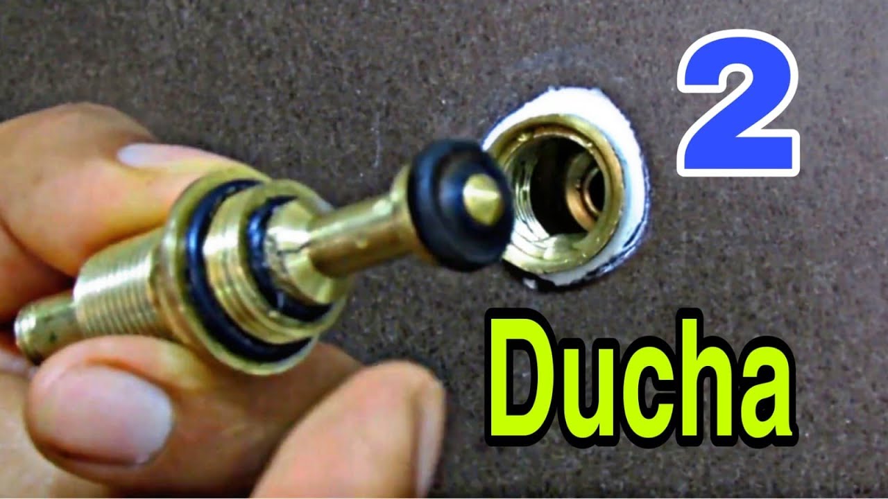 Cómo reparar llave de regadera o ducha - 2 Parte - Plomería