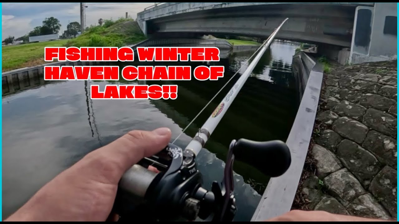 Fishing winter haven chain of lakes!!!