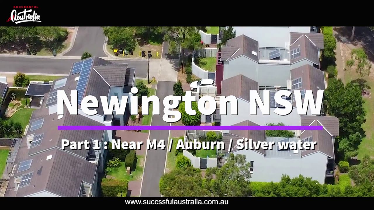 Successful Australia : Most amazing and one of the best suburb Newington NSW Part 1 Aerial View NSW
