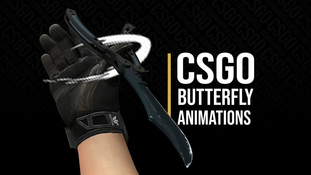 Butterfly Knife CS2 All Animations