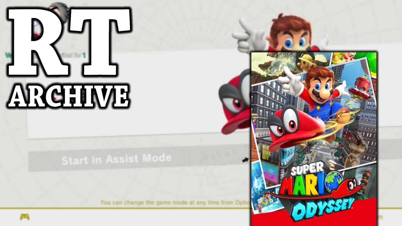 RTGame Streams: Super Mario Odyssey [1]
