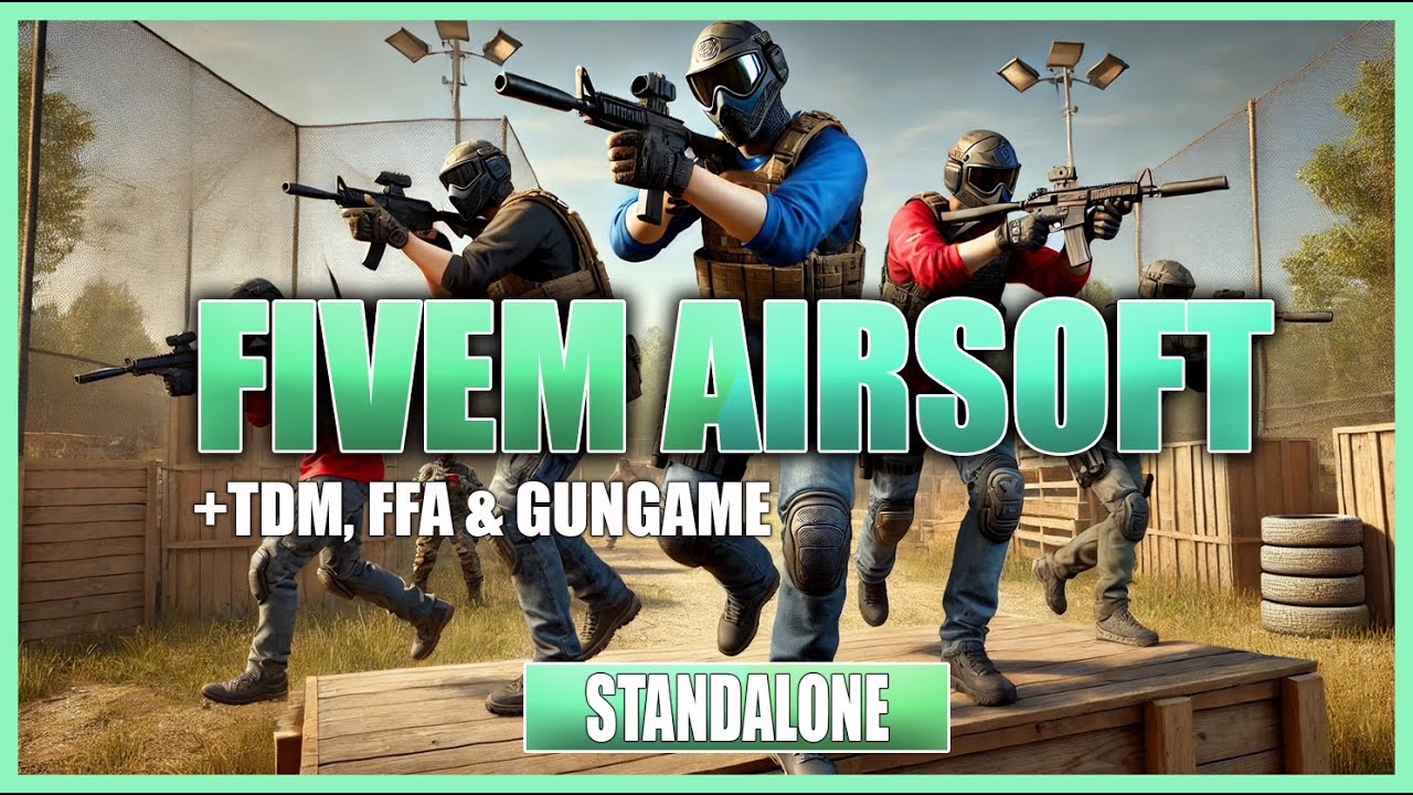 [2026 Updated] FiveM Airsoft Script + TDM, FFA & Gungame