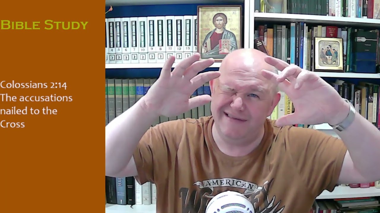 Colossians 2:14 - The accusations nailed to the Cross