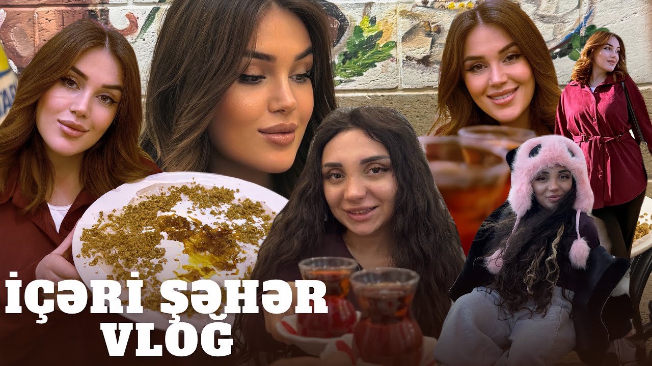 BAŞIMIZA NƏLƏR GƏLDİ 😱 SEVƏRLƏ İCƏRİ ŞƏHƏRƏ GETDİK 😍ÇOX MARAQLI BİR GÜN OLDU SONUNU QACIRMAYIN 🙈