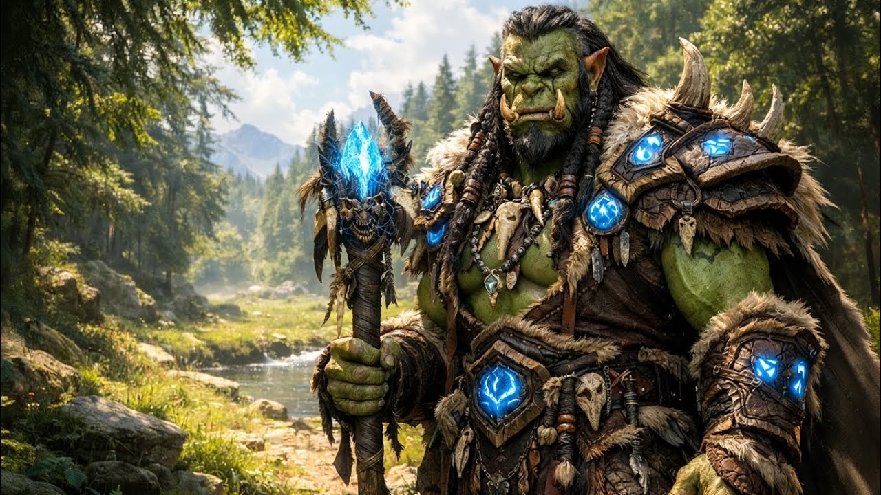 WoW Shaman: The Path to Epic Power (8K Ultra-Realistic) World of Warcraft 