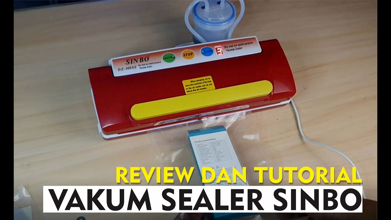 Vakum Sealer SINBO | DZ-300SE | Review dan Tutorial