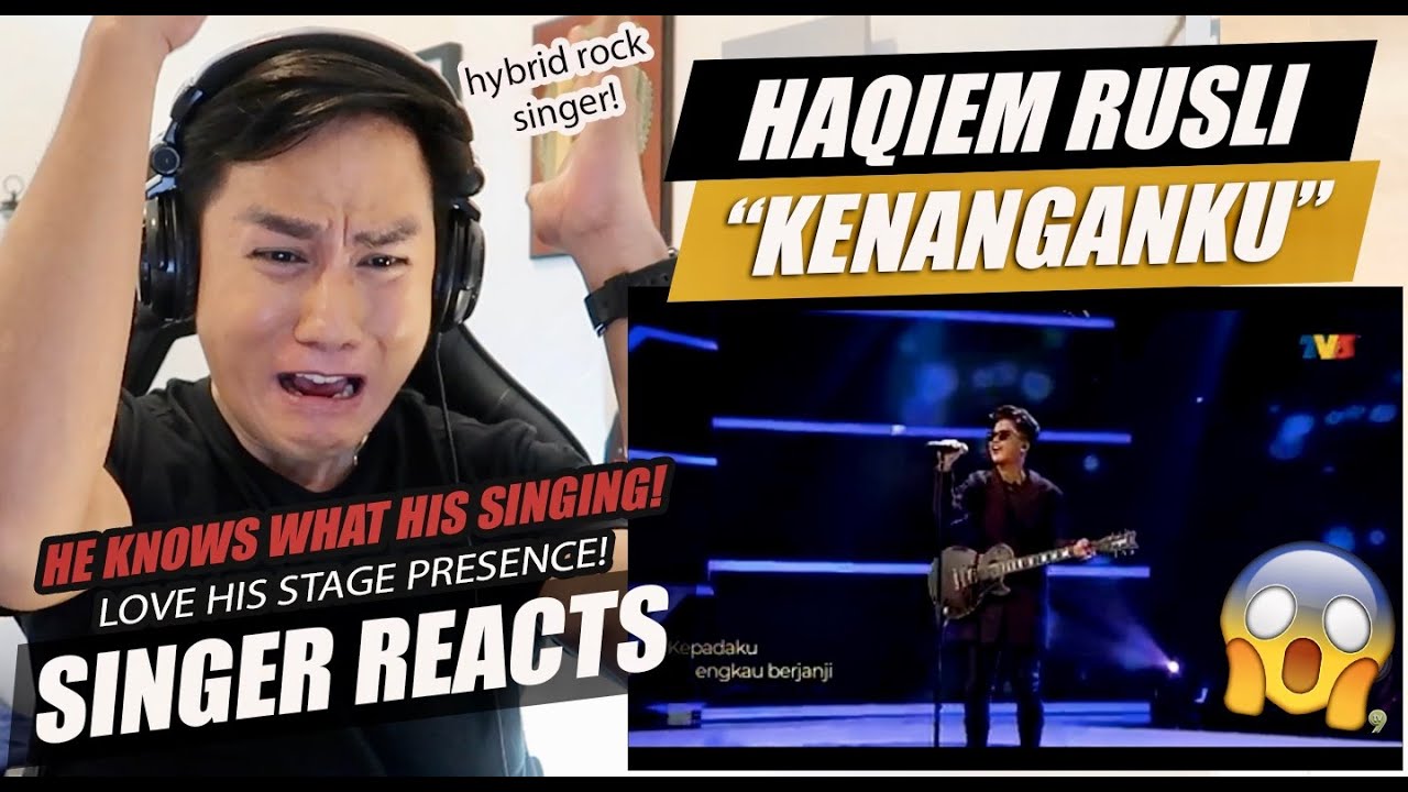 Haqiem Rusli - Kenanganku (Immortal Songs 2020) | SINGER REACTION