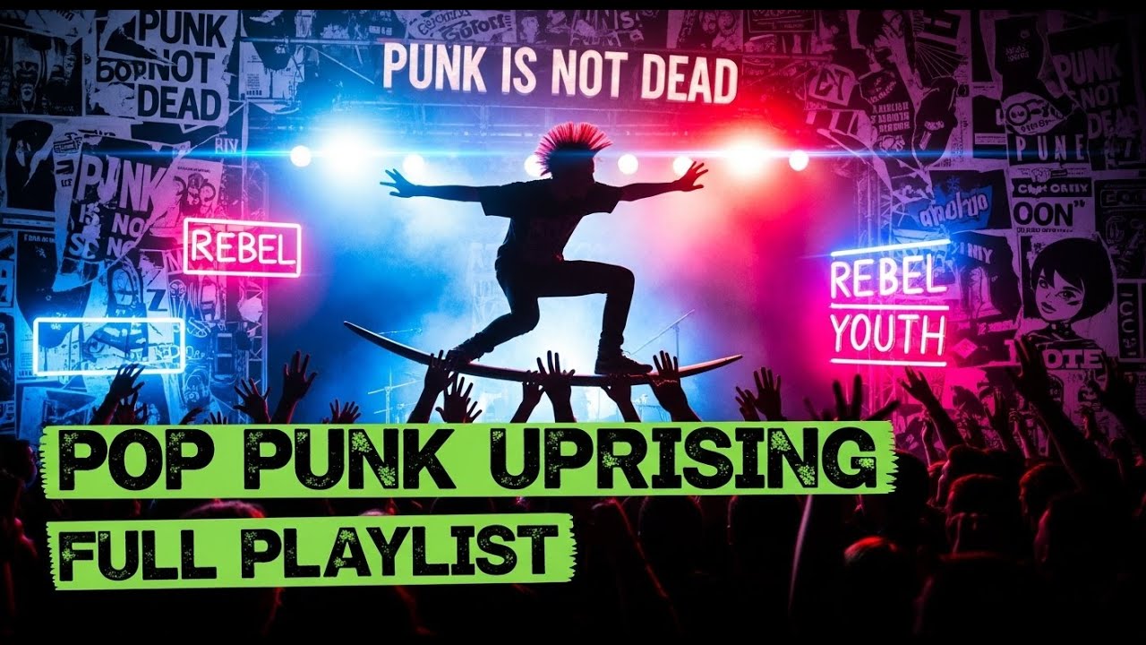 Static Revolution Punk Rock Chaos Rebellion | Pop Punk Inspired by Sum 41 Style and Paramore Vibes