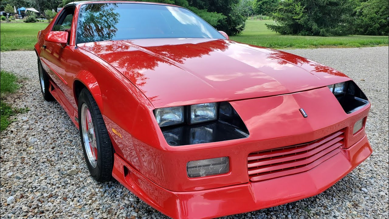 Мой новый Daily! Camaro RS 1991 года, пробег 55 тыс. миль