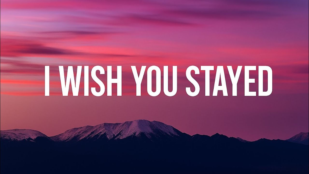 𝐒𝐨𝐮𝐥 𝐨𝐟 𝐌𝐚𝐝𝐡𝐚𝐯 — I Wish You Stayed 💖 | Emotional Pop | Heartfelt USA Vibes