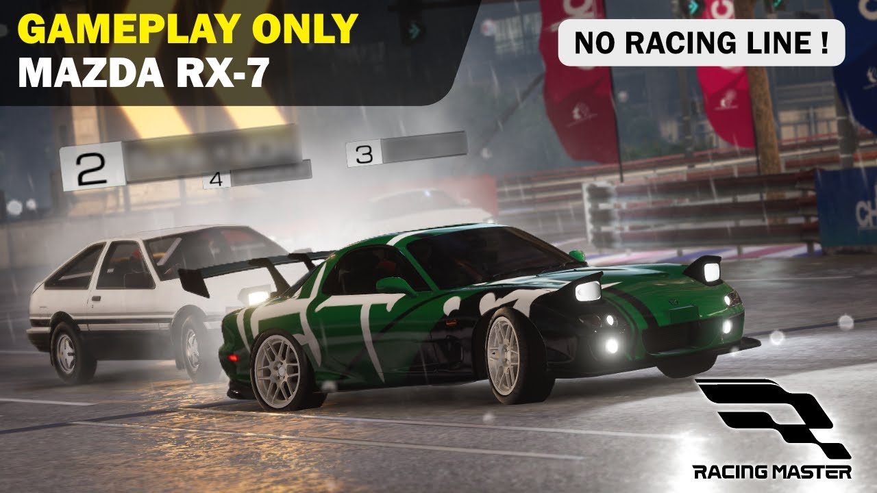 Gameplay Mazda RX 7 No Racing Line - Racing Master SEA #racingmaster