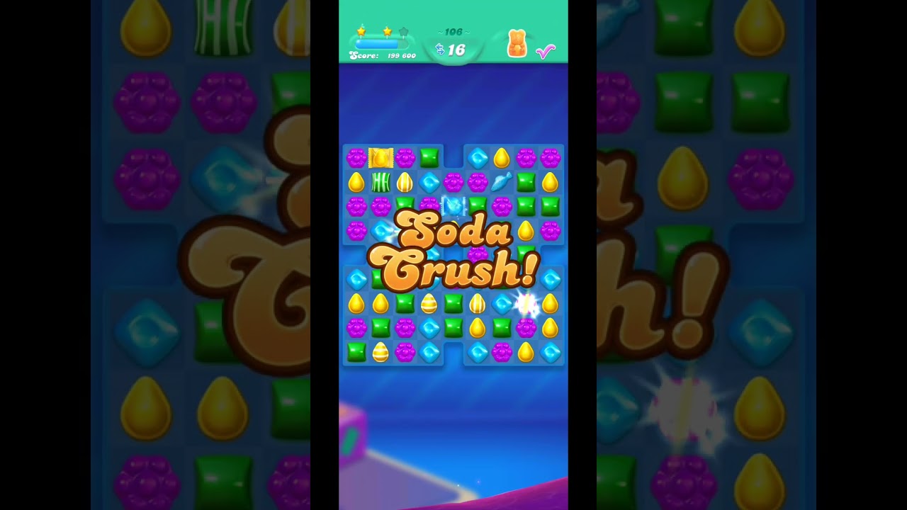 Candy Crush Soda Saga| Level 105- Level 108