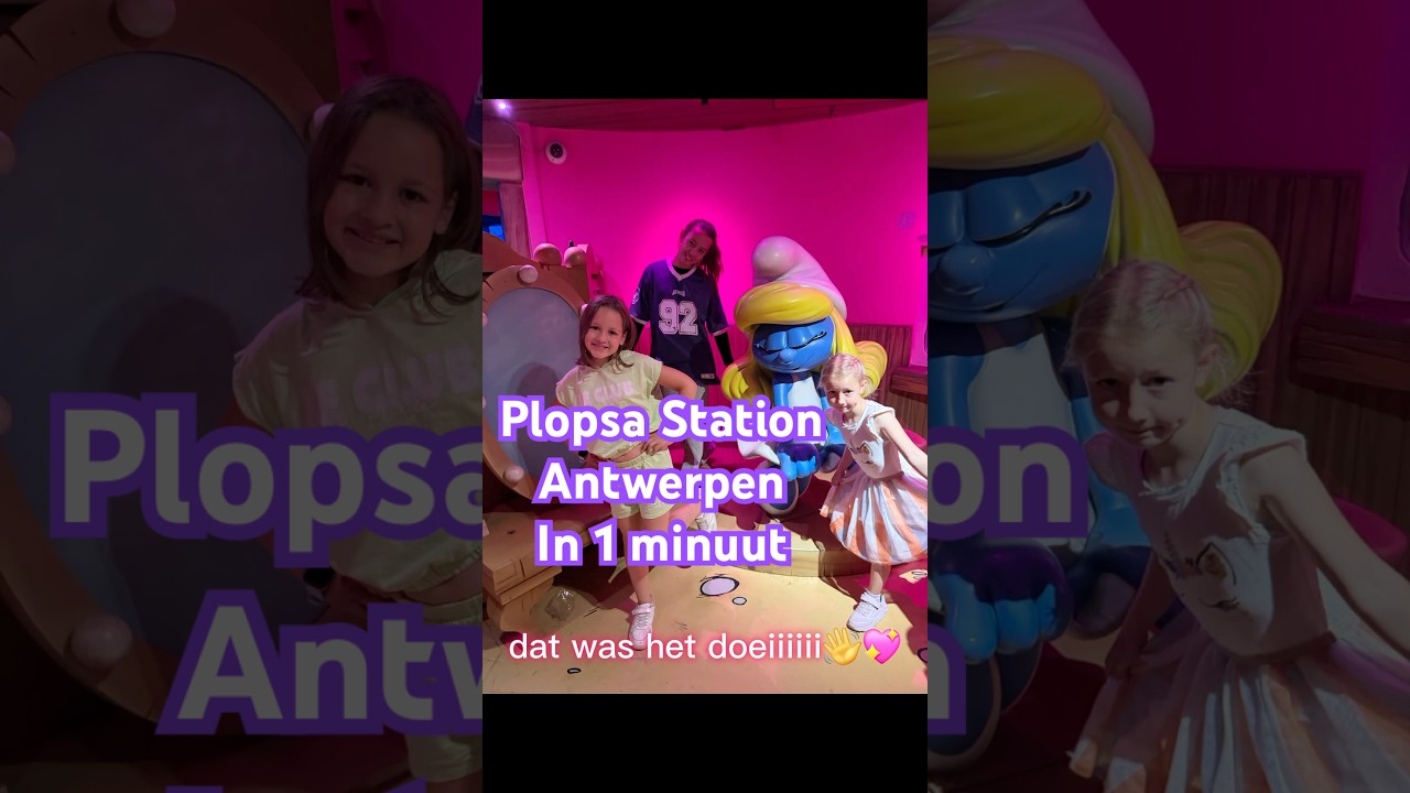 Plopsa Station Antwerpen is leuk | #vakantietip #eropuitmetkinderen | leukste uitje