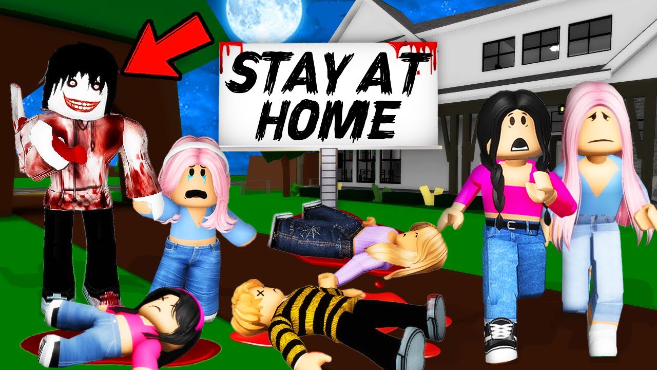 JEFF THE KILLER IS COMING TO BROOKHAVEN! *SCARY* 💀😰 (Brookhaven Movie Roleplay)